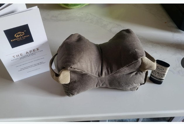 Customer photo of a Buffalo Creek Supplies shooting bag