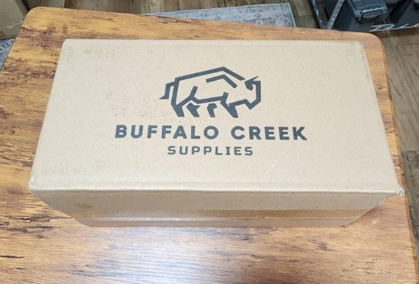 Customer photo of a Buffalo Creek Supplies shooting bag