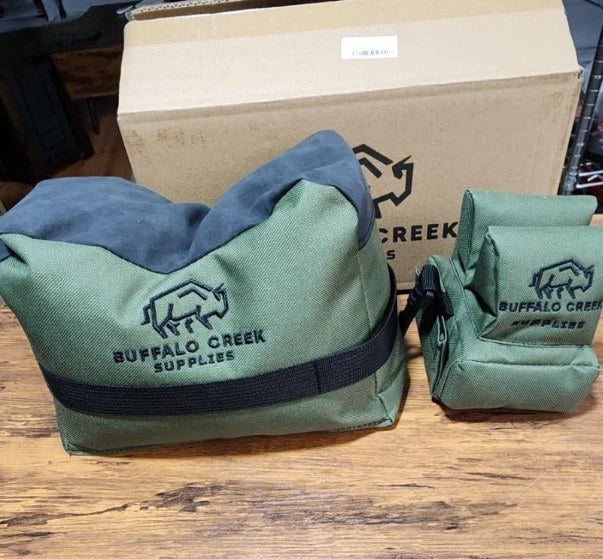 Customer photo of a Buffalo Creek Supplies shooting bag