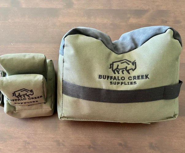 Customer photo of a Buffalo Creek Supplies shooting bag